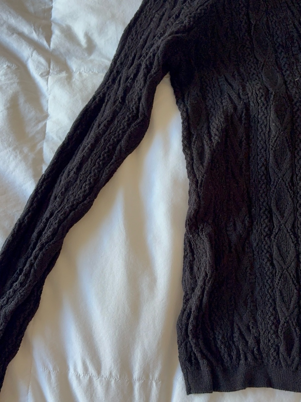 Sezane Ruben cardigan sweater black M - Picture 7 of 14